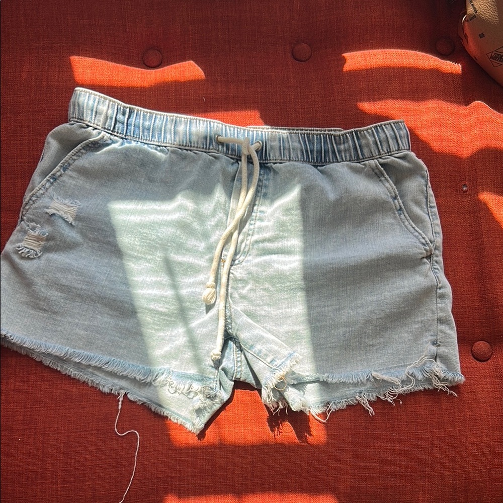 Denim Distressed Women's Shorts